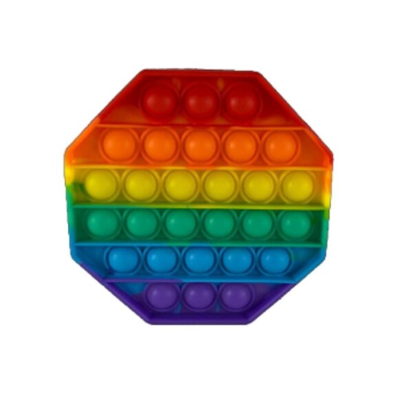 Other - 3/$15 Octagon Fidget Popper Toy